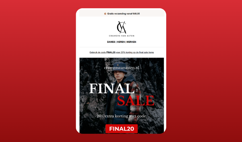 E-mail marketing Cramers van Asten